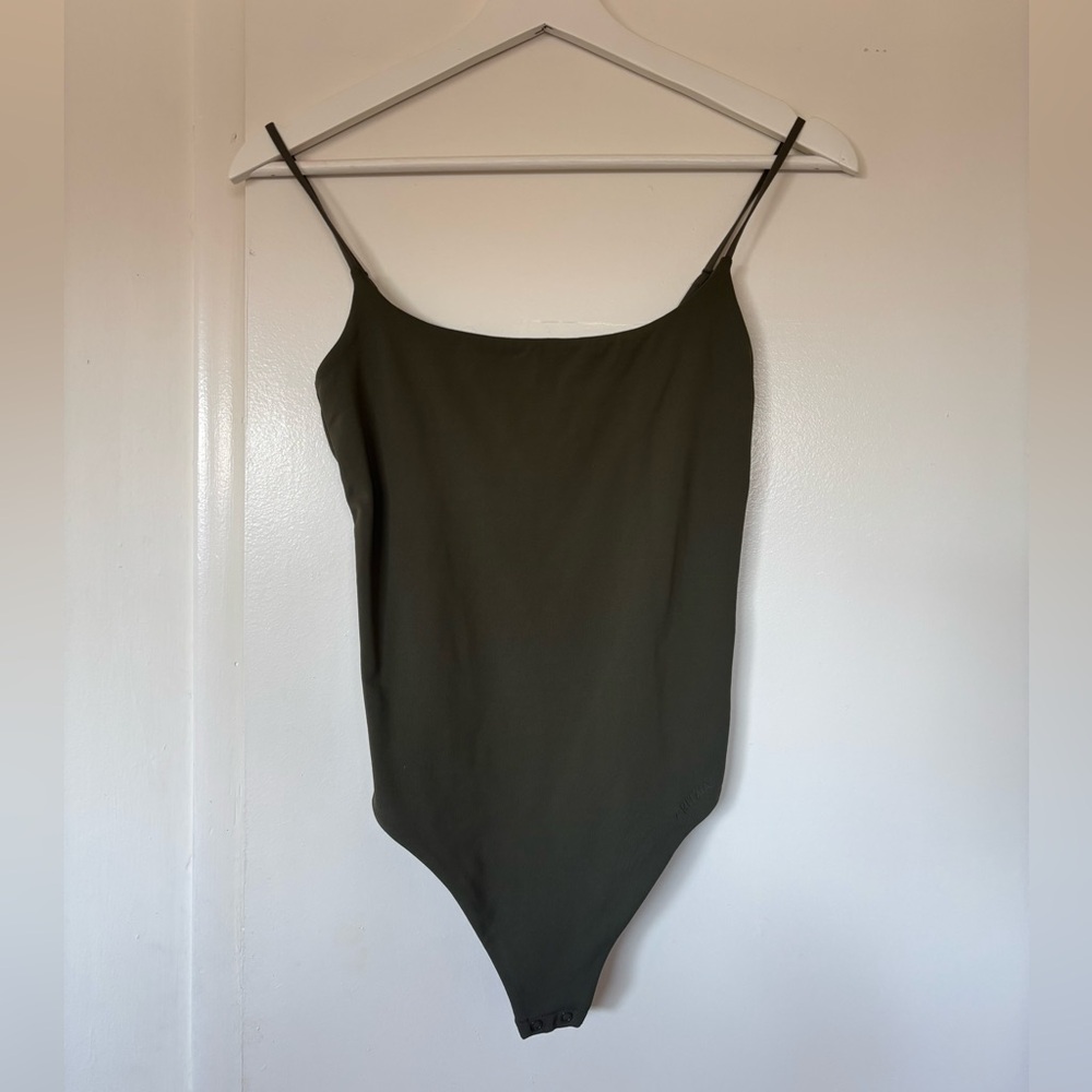 Aritzia Contour Green Bodysuit